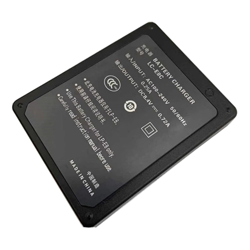 Bộ Sạc Pin Won LP-E8 Cho Máy Ảnh Rebel T2i T3i T4i T5i Kiss 550D 700D