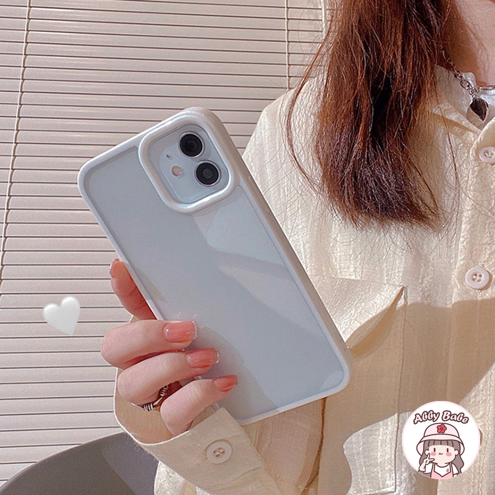 Ốp Điện Thoại TPU Mềm Trong Suốt Chống Thấm Nước Thời Trang Cho IP 14 13 12 11 Pro Max XR 8 7 Plus