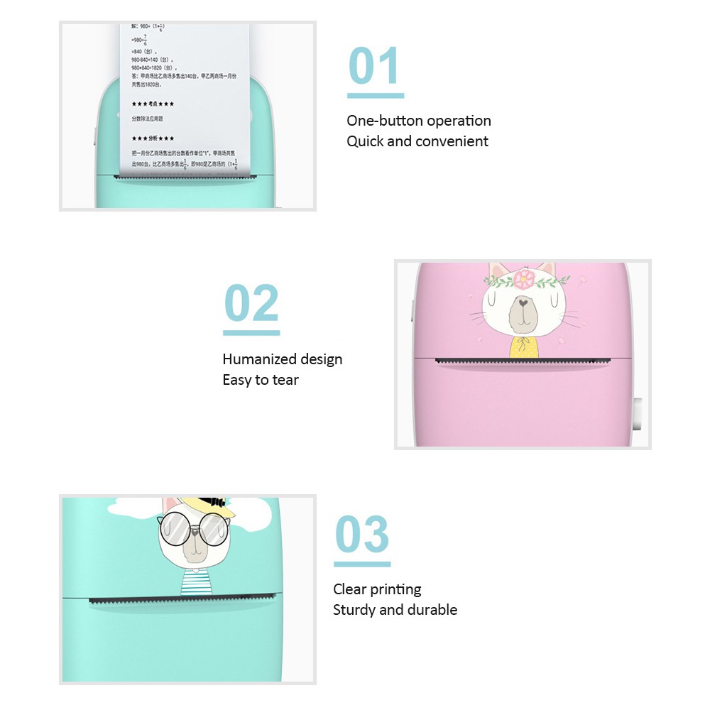Máy In Nhiệt Mini Bỏ Túi Tiện Lợi | BigBuy360 - bigbuy360.vn