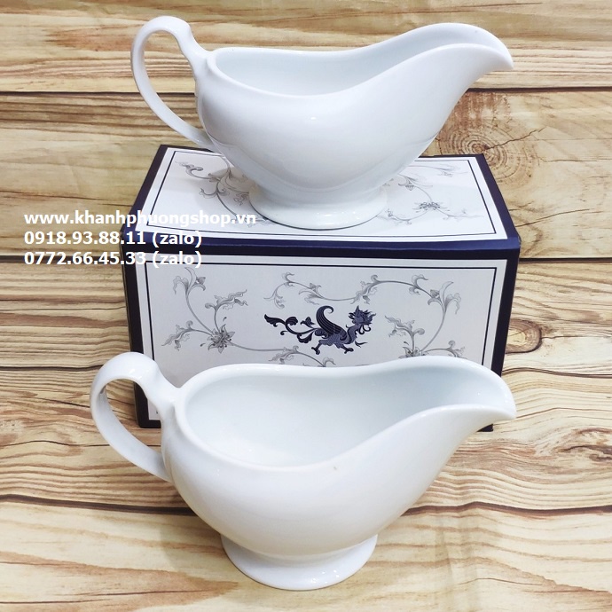 Bình rót nước sốt sứ Minh Long - bình rót nước sốt sứ minh long