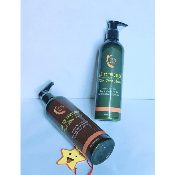 Dầu gội, dầu xả, viên u.ống Đông Y Bách Niên Xuân