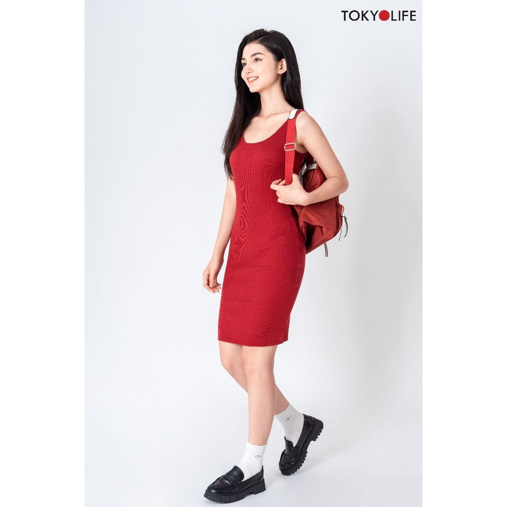 Đầm Nữ sát nách TOKYOLIFE dáng ôm I9DRE543I