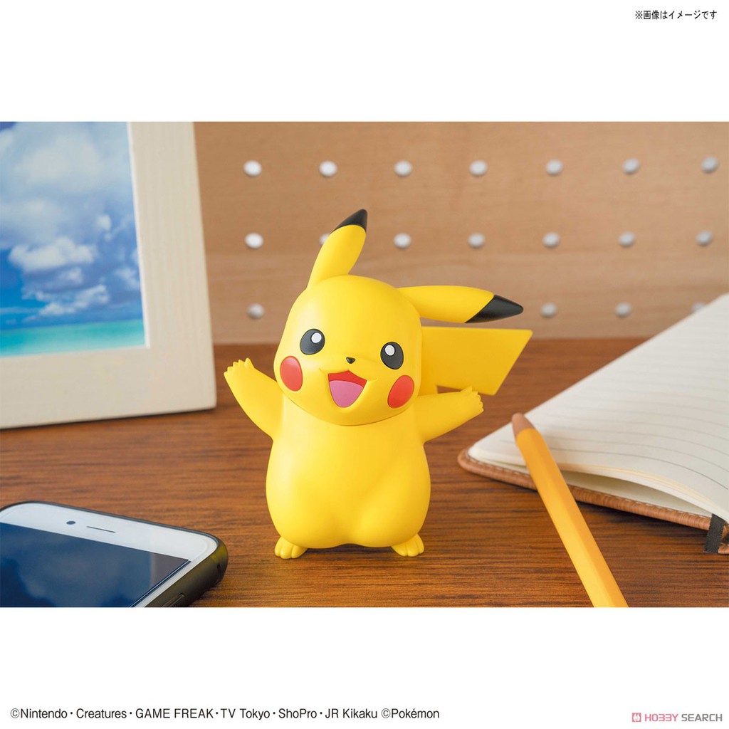 Mô Hình Pikachu 01 Collection Quick Figure Rise Standard Đồ Chơi Lắp Ráp Anime Nhật