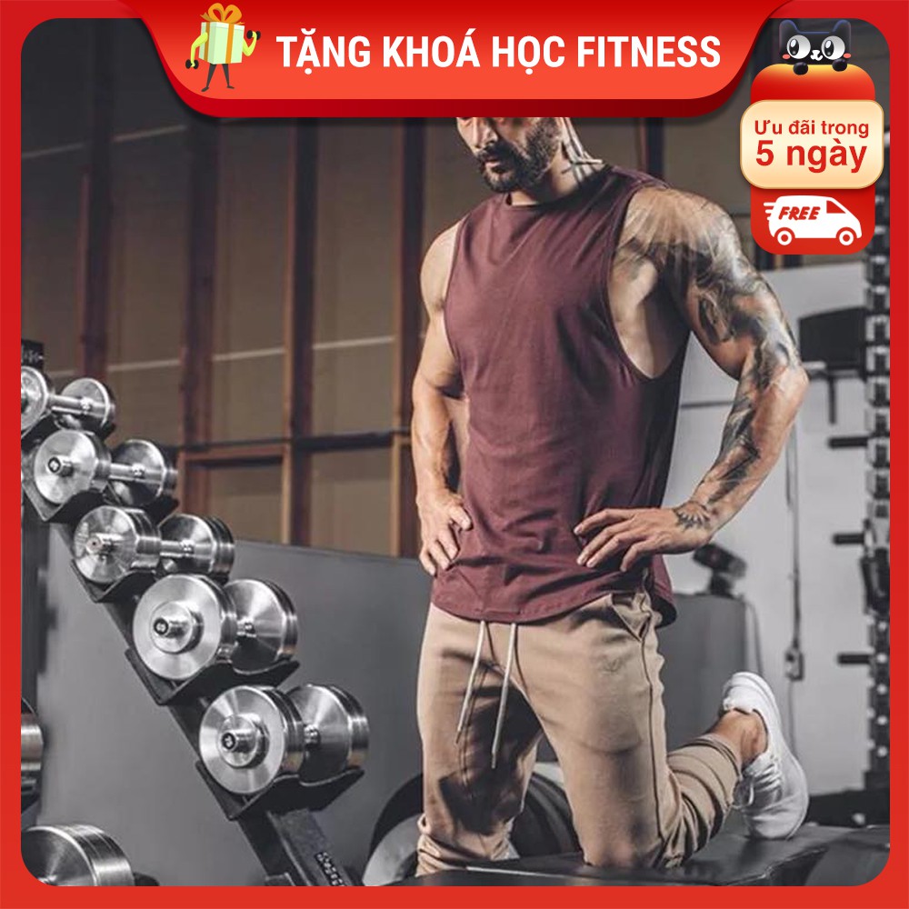 Áo Tập GYM TankTop VQ Nhập Khẩu Cao Cấp