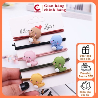 Dây buộc tóc khủng long nhí cute Hot trend DC96