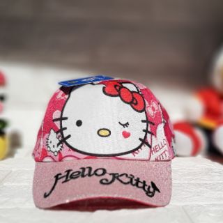 Nón lưỡi trai Hello Kitty hồng