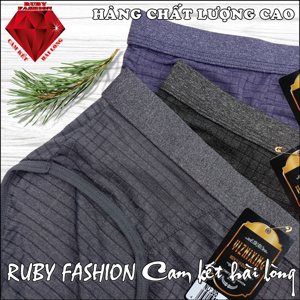 Set 3 Quần sịp nam, Quần lót nam thun lạnh Hàn Quốc, chất lượng cao