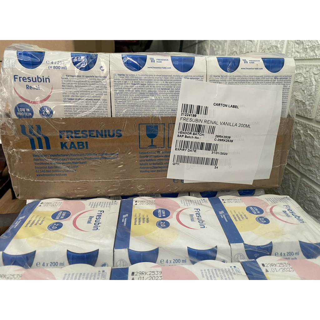 Fresubin Renal sữa cho người suy thận.