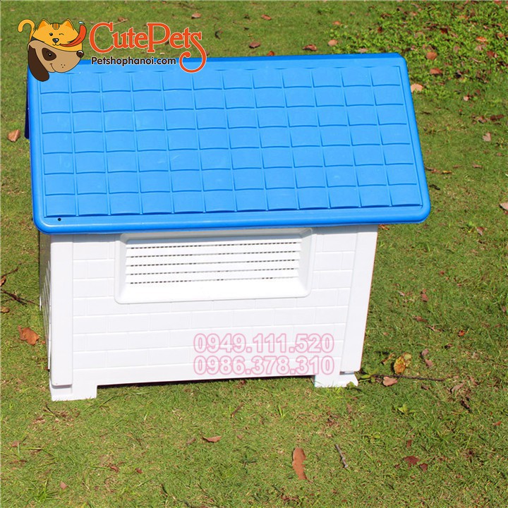 Nhà chuồng nhựa KENNEL cho chó không han gỉ thấm nước- sieuthithucung