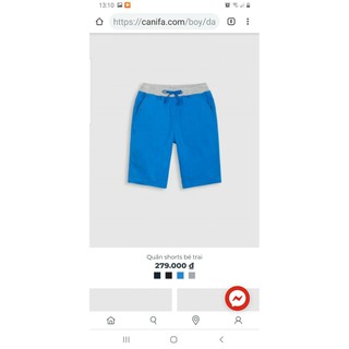 quần kaki canifa kids