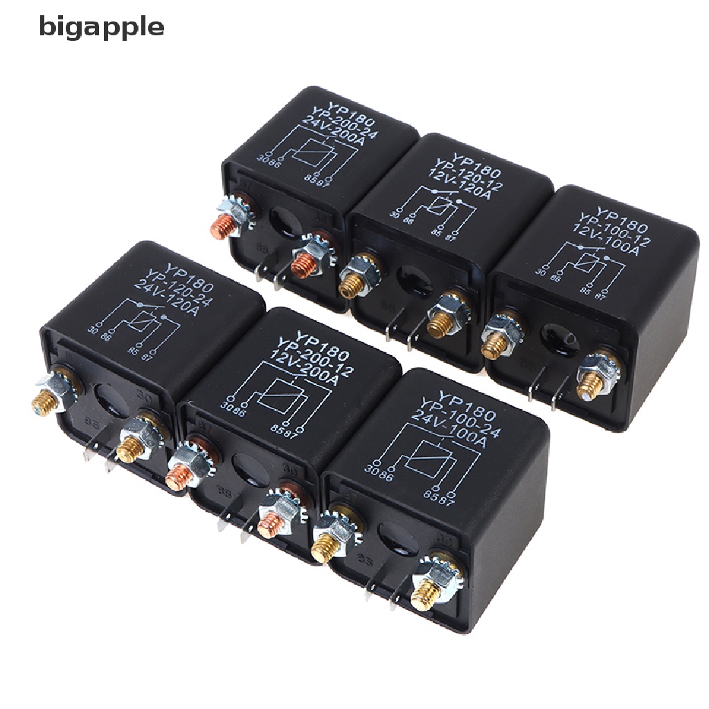 Rơ Le Khởi Động 200A 100A 12V / 24V Cho Xe Ô Tô