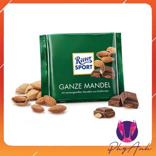 Socola Ritter Sport Hạnh Nhân