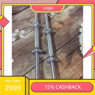 Bộ 2 Đòn Tay Phi 27 Dài 50cm (Lắp Full Tạ 100kg/ tay)