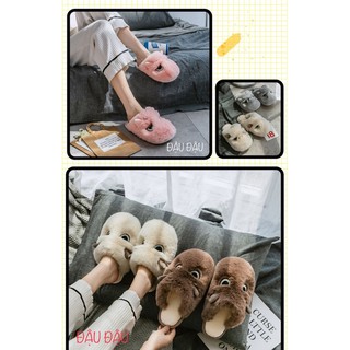 DÉP BÔNG ANGRY EYES LÔNG CỪU CAO CẤP