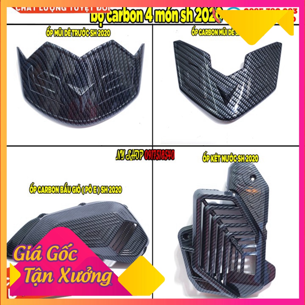 COMBO BỘ CARBON 9 MÓN SH 2020 - Sh 2021 - SH 2022 Nhựa ABS HÀNG ARTISTA LOẠI 1 ( GIÁ TRỌN BỘ NHƯ HÌNH )  Ảnh Sp thật