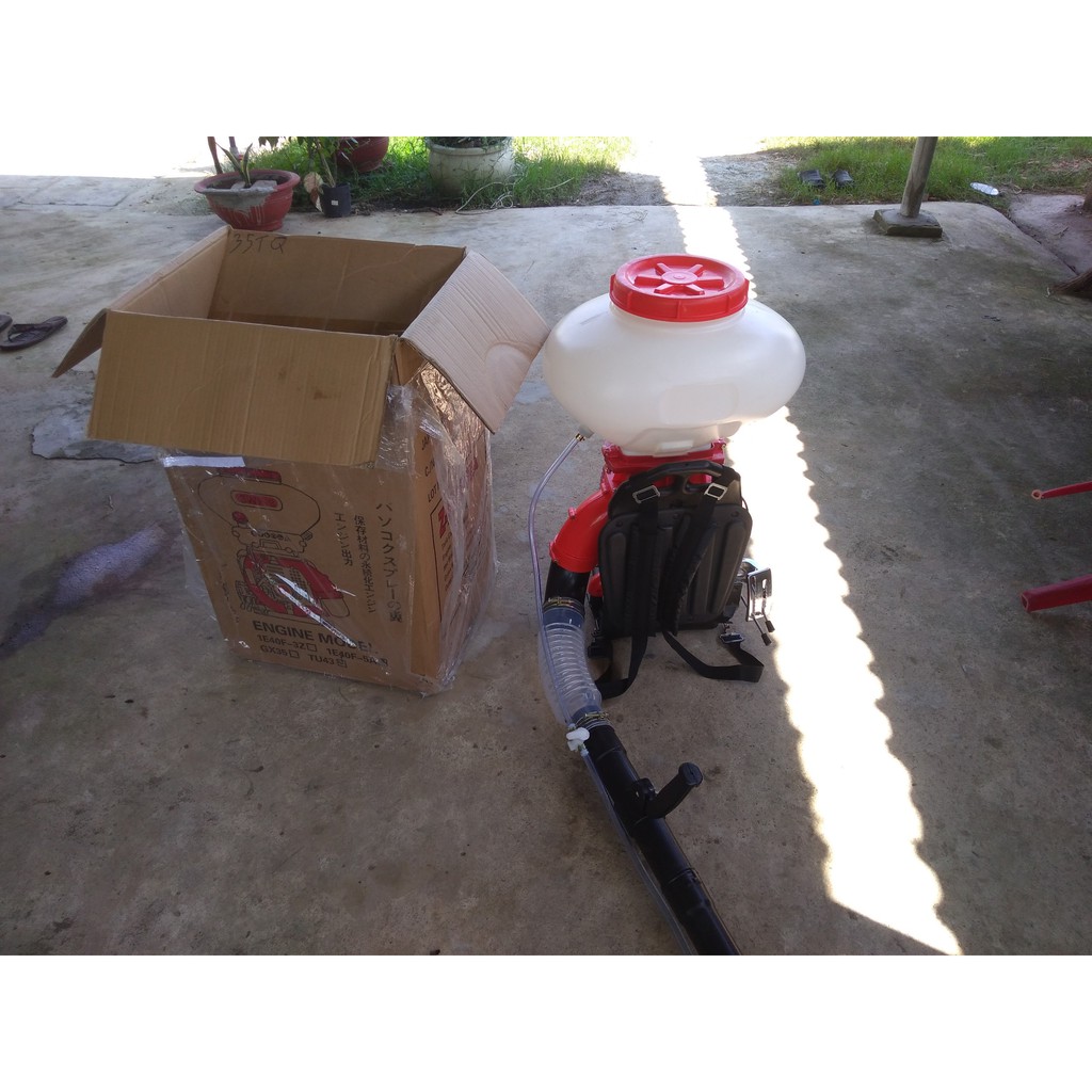 MÁY XẠ PHÂN PHUN HẠT PHUN VÔI BỘT Z-KUBOTA động cơ 4 thì honda gx35