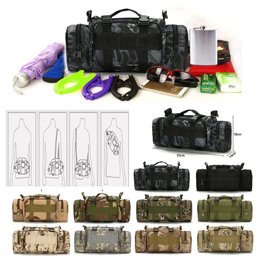 [ XẢ KHO 3 NGÀY ] Túi đeo chéo PUBG 3P Mini - Đựng Máy Ảnh Thể Tích 20Lit - Vải +Quai Dù Độ Bền Cao - BH 3 Tháng