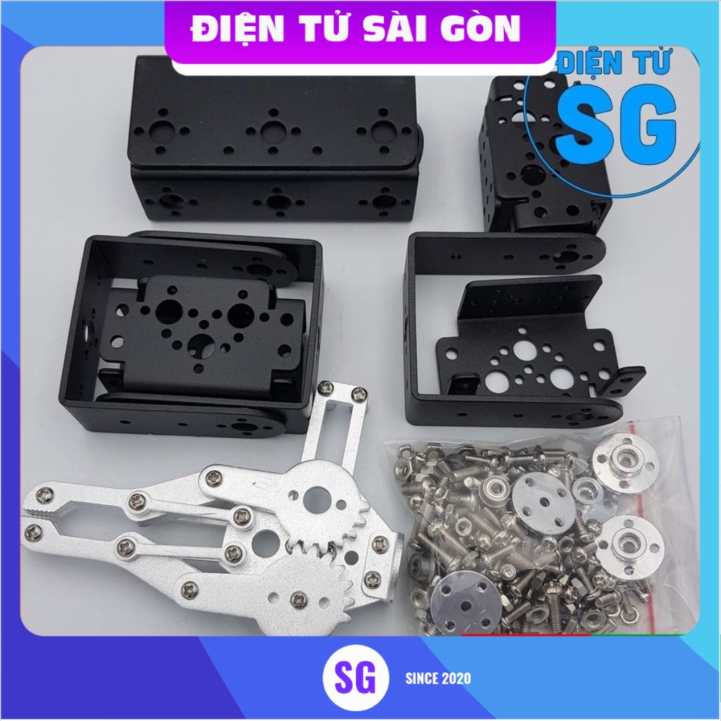 Cánh tay robot 6 bậc tự do ( 6 DOF ROBOT ARM ) - NWC2