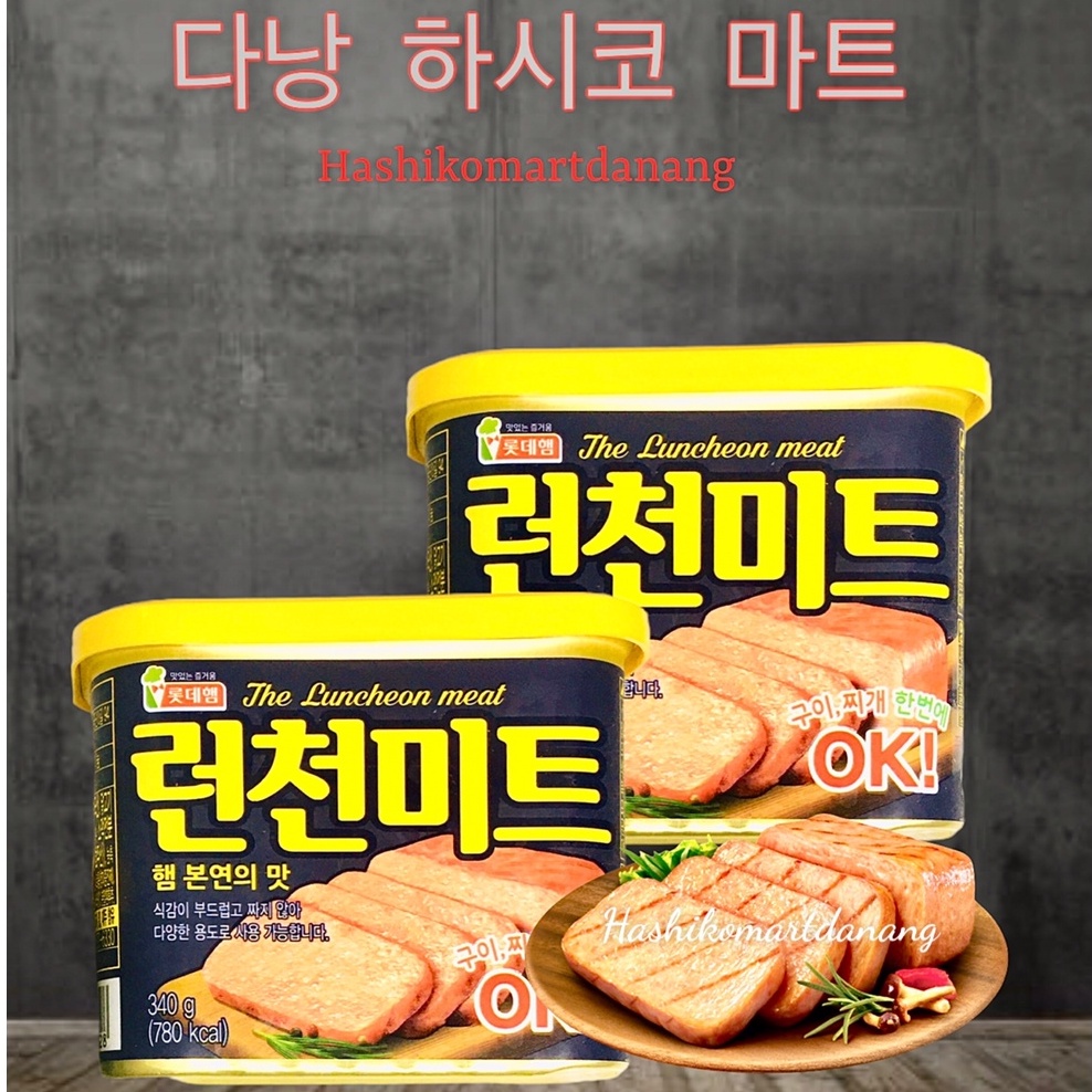 Thịt hộp Lotte The Luncheon Meat Hàn Quốc 340g