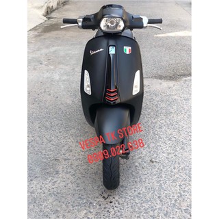 Logo trang trí vespa italia