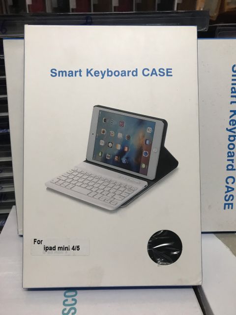 [Mã ELMS5 giảm 7% đơn 300k] Bao da kiêm bàn phím Bluetooth không dây hiệu keyboard Case cho iPad mini 1/2/3/4  / mini 5