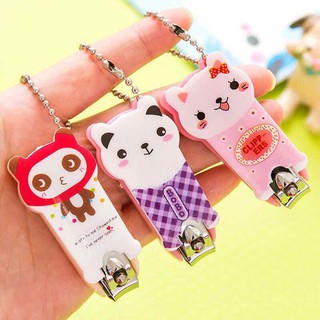 Bấm Móng Tay Hoạt Hình Có Móc Khóa Cho Bé