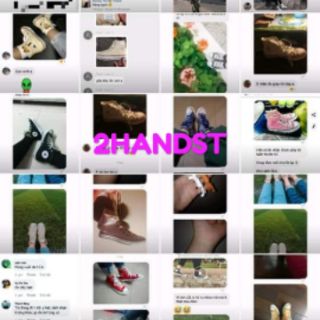 CV 2HAND Cổ Thấp Đen Dễ Phối Đồ