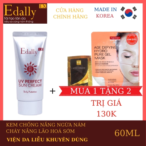 KEM CHỐNG NẮNG NGỪA NÁM HOÀN HẢO Edally - UV Perfect Sun Cream SPF50+/PA+++