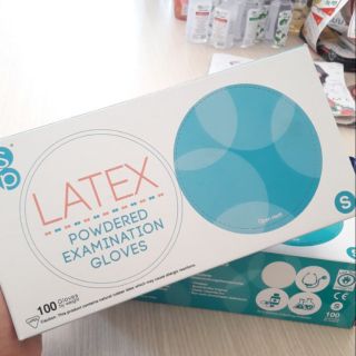 Găng tay cao su y tế latex 100 cái | 50 đôi