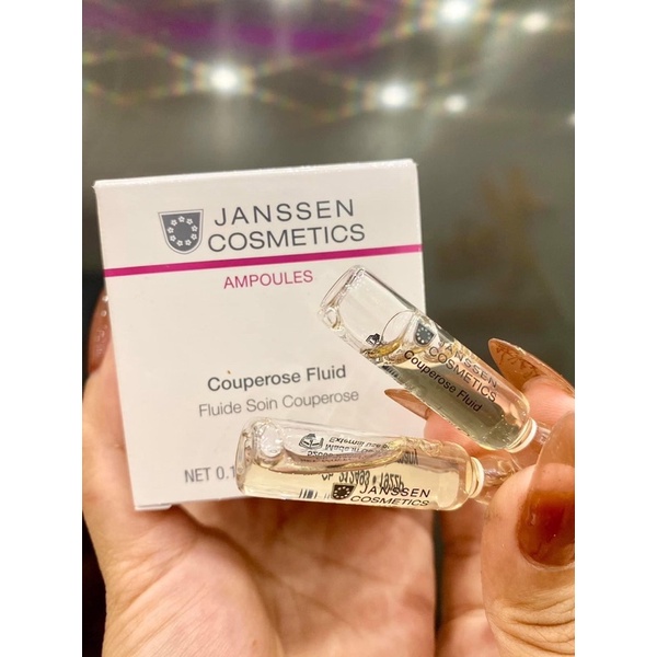 TINH CHẤT PHỤC HỒI CHO DA TREATMENT, LỘ MAO MẠCH JANSSEN COUPEROSE FLUID