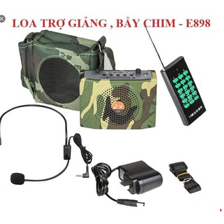 điều khiển loa trợ giảng bẫy chim E76 hoặc E898