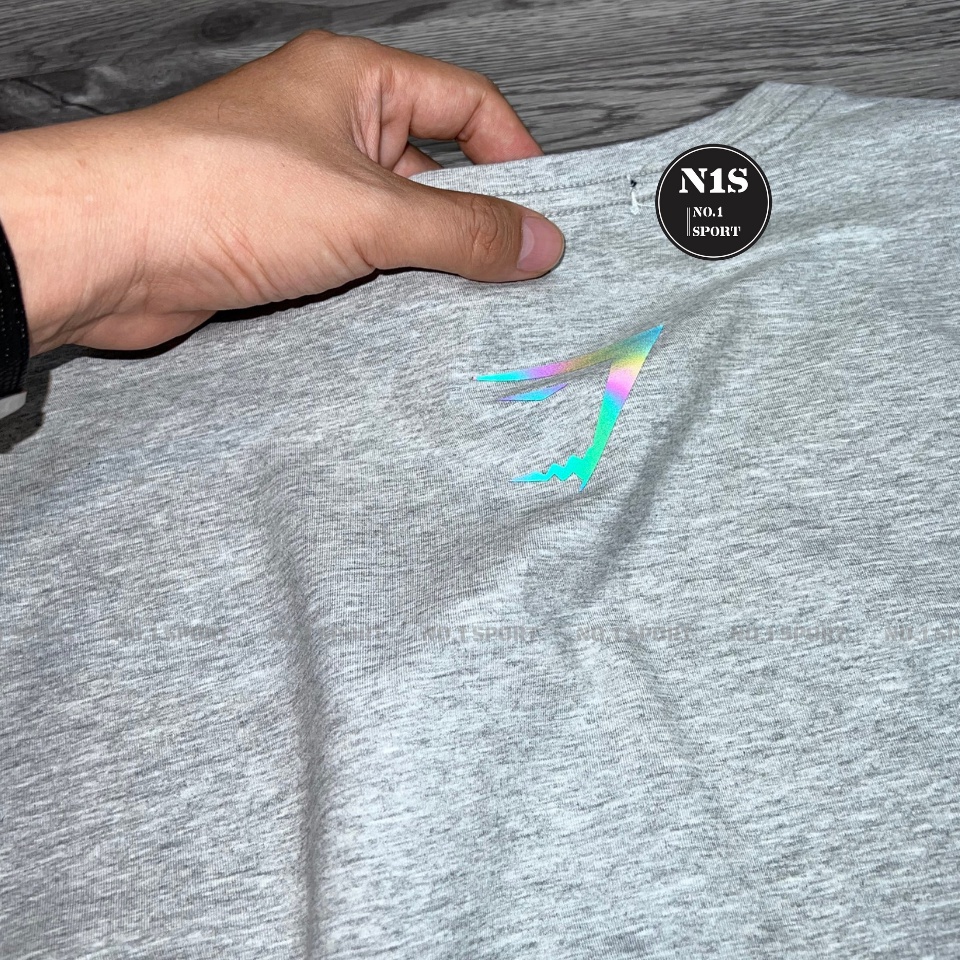 Áo Thun Body Gymsharks Logo Phản Quang