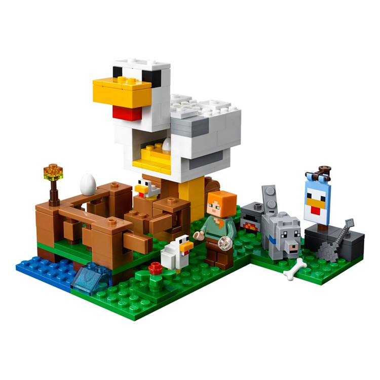 Bộ Đồ Chơi Lego Lắp Ráp Mô Hình Minecraft Độc Đáo Cho Bé