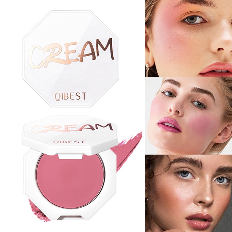 Kem Má Hồng QIBEST Dưỡng Ẩm 6 Sắc Tố Màu Sáng Và Mịn Màng Tự Nhiên