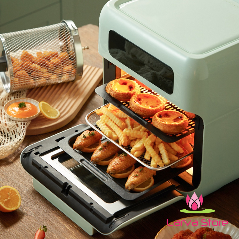 Nồi Chiên Không Dầu BEAR Điện Tử Hiện Đại 10 Lít QZG-A15V1