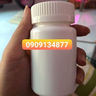Combo 50 chai lọ nhựa đựng thuốc dạng viên nang, viên nén, viên hoàn, chai lọ nhựa đựng thuốc 120ml