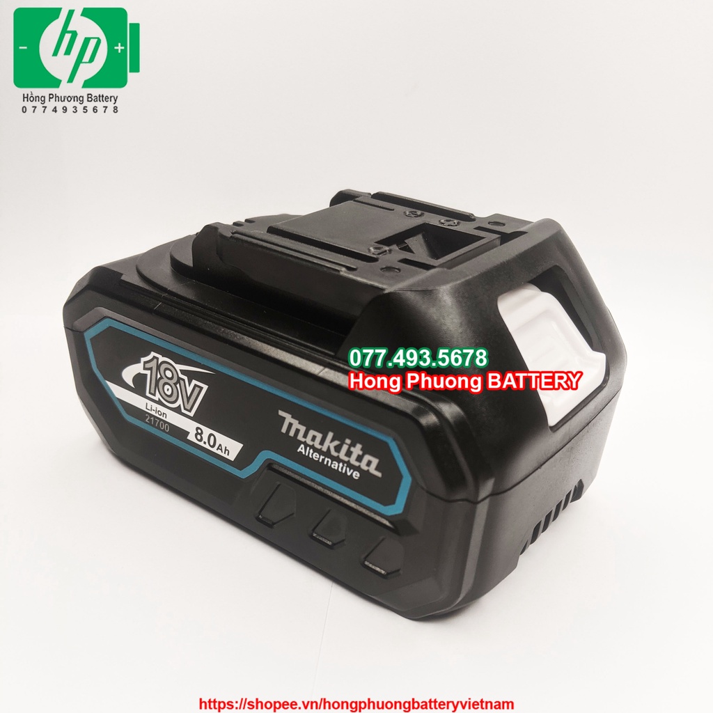 Vỏ mạch Adaptor Makita 21700 18V 8A 5S2P