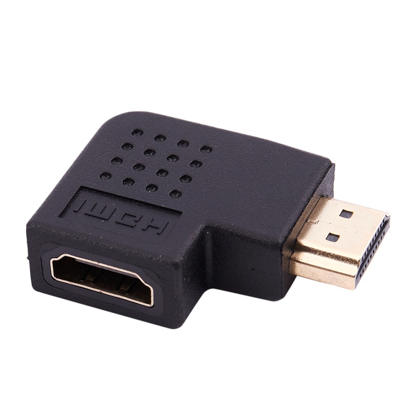 Đầu chuyển đổi cổng HDMI mạ vàng góc phải 90 độ | BigBuy360 - bigbuy360.vn