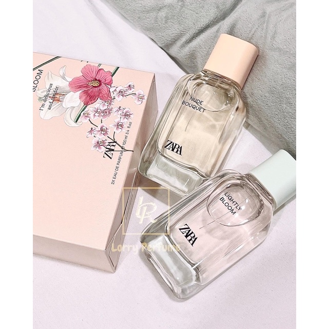 Set Nước Hoa Nữ Cao Cấp Z.a.r.a Nude Bouquet + Lightly Bloom EDP