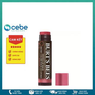 Son dưỡng môi có màu Burt's Bees Hibiscus Tinted Lip Balm