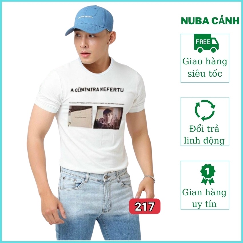 Áo thun nam polo mẫu mới đẹp giá rẻ,áo phông TCS 217
