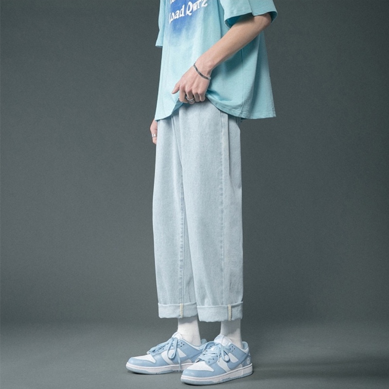 " RẺ VÔ ĐỊCH " Quần Jeans, Quần baggy jean trắng nam ống suông, rộng, hottrend 2022-XX Mens Fashion!