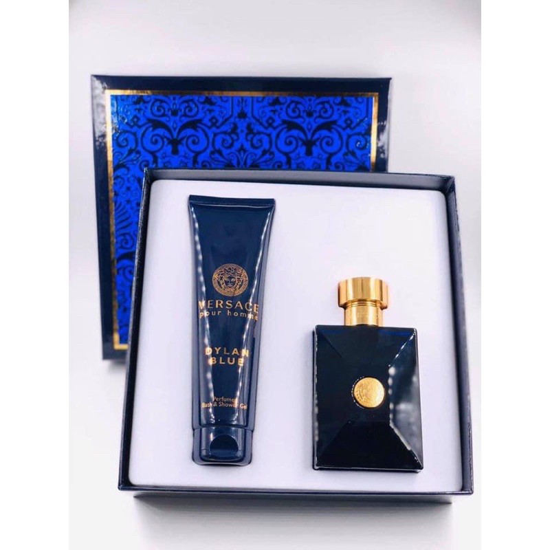SET Nước hoa Versace Dylan Blue Pour Homme EDT 100ml | Thế Giới Skin Care