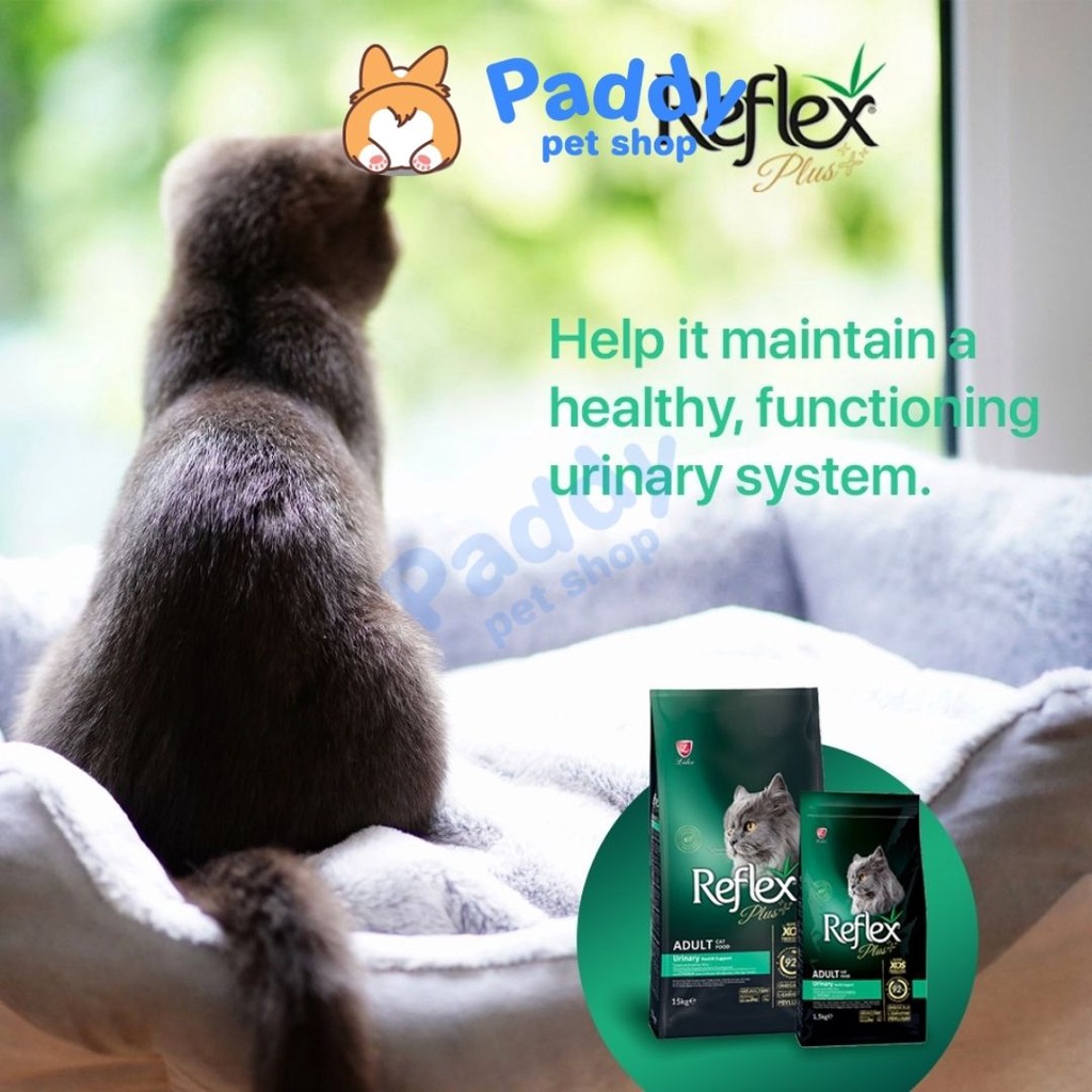 [1.5kg] Hạt Reflex Plus Urinary Sỏi Thận Cho Mèo Trưởng Thành