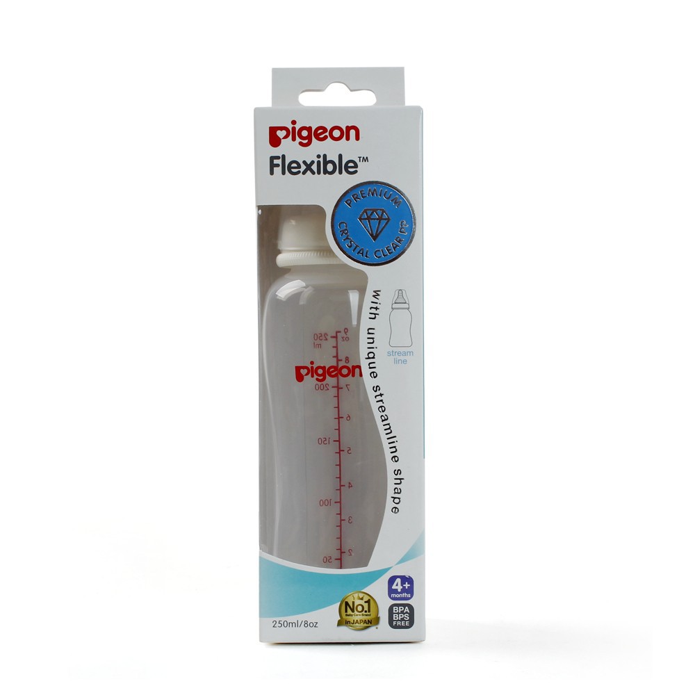 Bình sữa Núm Ty Pigeon Streamline Loại 150ml và 250ml