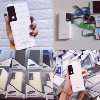 Set quả giặt + Sạc dự phòng Samsung sales mạnh hàng chuẩn tem