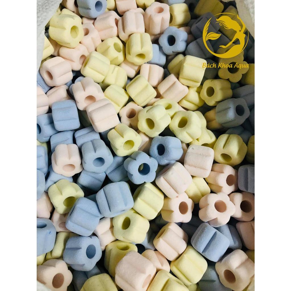 Sứ lọc viên hoa mận hoa mai đủ màu  - 500g