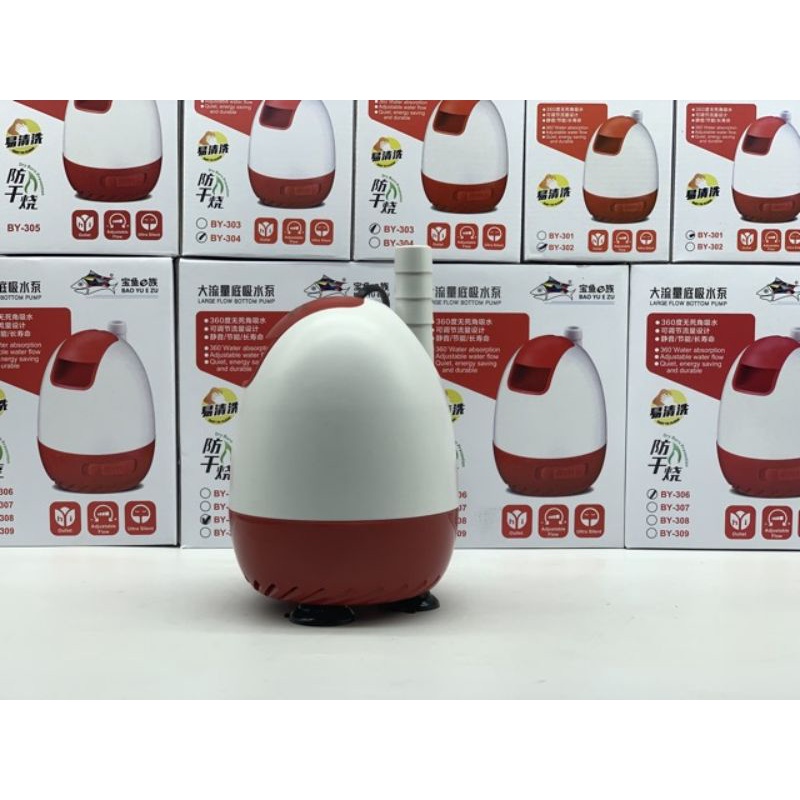 Máy bơm hút đáy bể cá/ Bơm trứng Baoyu By 301-302-303-304-305-306-307-308-309