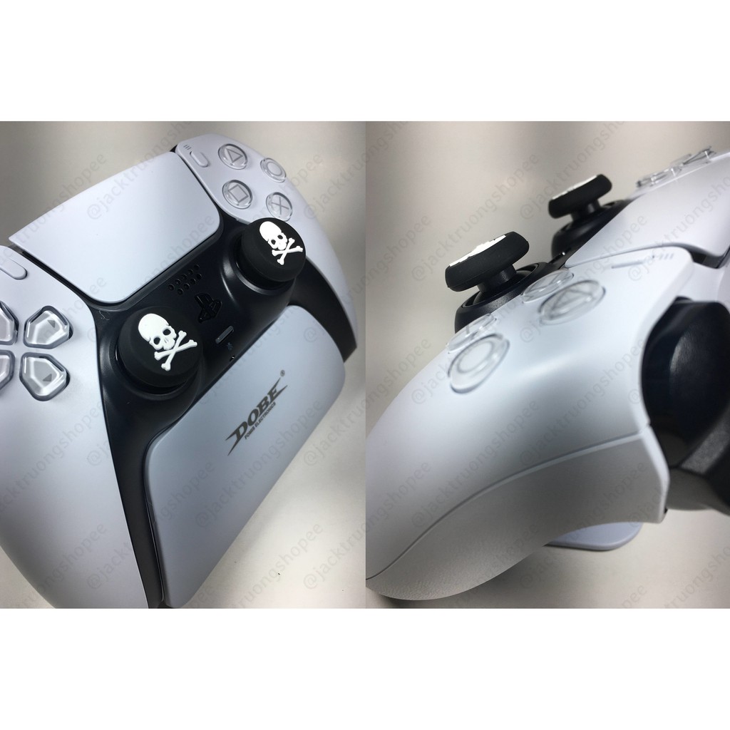 Bọc gù Analog Tay cầm PS5 PS4 PS3 Xbox One Xbox 360 Skull Edition