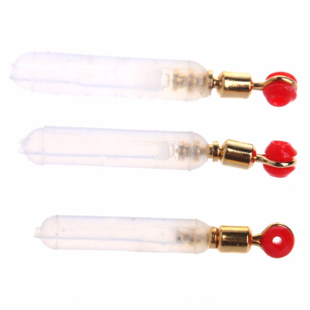 Set 6 phao gắn đầu cần câu cá bằng đồng chất lượng cao 3 cỡ tùy chọn